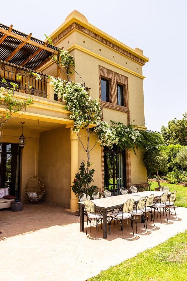 Villa De Luxe Avec Piscine Privee Et Golf Marrakesh Eksteriør billede