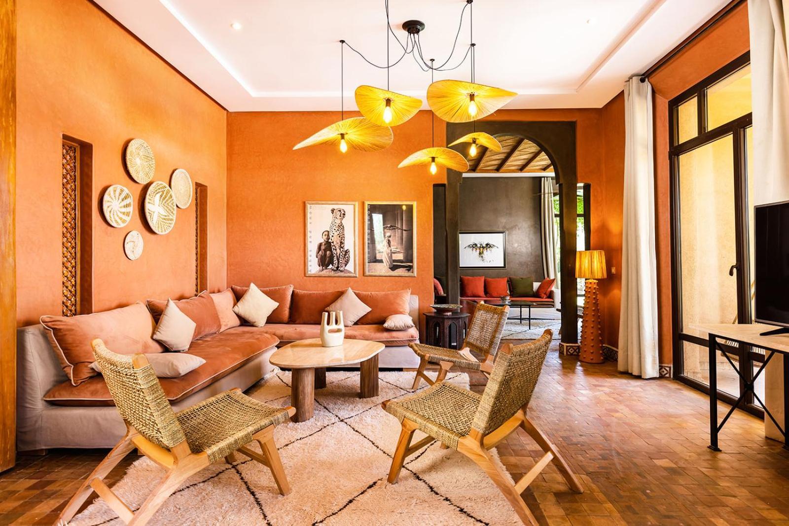Villa De Luxe Avec Piscine Privee Et Golf Marrakesh Eksteriør billede