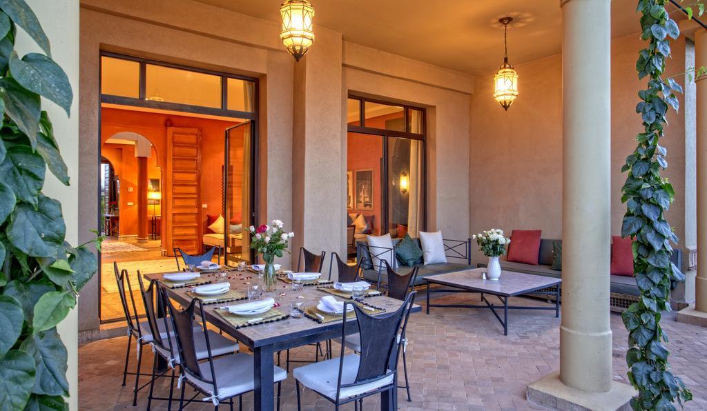 Villa De Luxe Avec Piscine Privee Et Golf Marrakesh Eksteriør billede