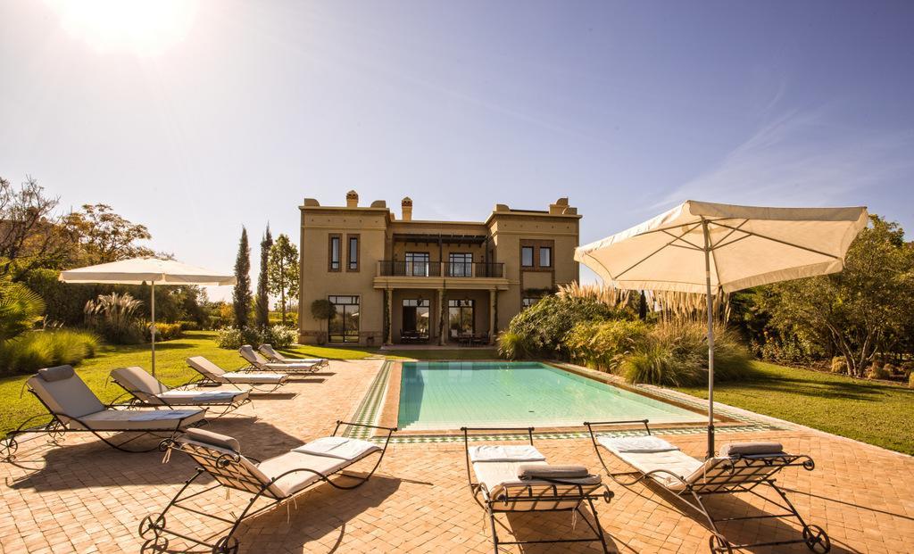 Villa De Luxe Avec Piscine Privee Et Golf Marrakesh Eksteriør billede